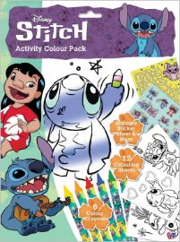 Vybarvovací aktivity Stitch