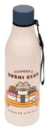 Nerezová termoláhev 500 ml Pusheen - Bento Club - Svačinové boxy s přihrádkou Nerezová termoláhev 500ml - Kočka Pusheen - Bento Club