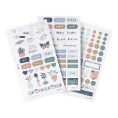 Filofax náplň Multi, samolepky Botanical, Osobní/A5