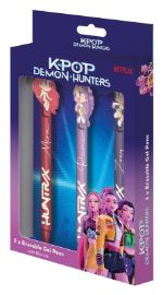 K-pop Demon Hunters Sada gelových per 3 ks