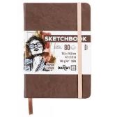 Skicovací blok Brown A6 140g 80 listů - Bloky A6 Skicovací blok Brown A6 140g 80 listů
