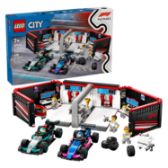 LEGO® City Garáž F1® a vozy Mercedes-AMG a Alpine 60444 - LEGO® City LEGO® City Garáž F1® a vozy Mercedes-AMG a Alpine 60444