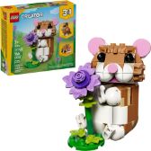 LEGO® Creator 31376 Roztomilý křeček s květinou - LEGO® Creator 3v1 LEGO® Creator 31376 Roztomilý křeček s květinou