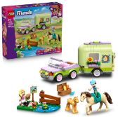 LEGO® Friends 42695 Přívěs s koněm a hříbětem