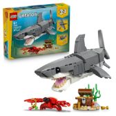 LEGO® Creator 31381 Divoký žralok a truhla s pokladem - LEGO® Creator 3v1 LEGO® Creator 31381 Divoký žralok a truhla s pokladem