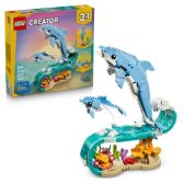 LEGO® Creator 31385 Mořští živočichové: Krásní delfíni - LEGO® Creator 3v1 LEGO® Creator 31385 Mořští živočichové: Krásní delfíni