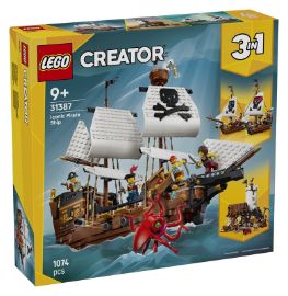 LEGO® Creator 3 v 1 31387 Kultovní pirátská loď - LEGO® Creator 3v1 LEGO® Creator 3 v 1 31387 Kultovní pirátská loď