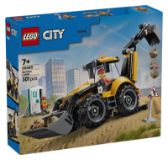 LEGO® City 60480 Žlutý nakladač s rypadlem