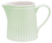 Porcelánová mléčenka Alice Pale Green