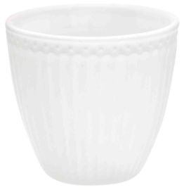 Porcelánový hrnek na latté Alice White