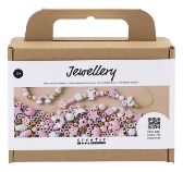 Kreativní sada Šperky z korálků pastelové barvy
