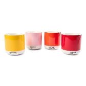 Pantone Latte Termohrnek - Yellow, Red, Orange, Light Pink (set 4 ks) - Termosky Pantone Latte termo hrnek set 4ks - Yellow, Red, Orange, Light Pink