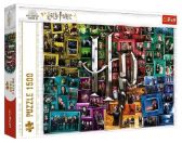 Trefl Puzzle Harry Potter - Svět Harryho Pottera/1500 dílků - Dětské puzzle Trefl Puzzle Harry Potter - Svět Harryho Pottera/1500 dílků