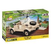 Stavebnice COBI II WW VW typ 82 Kubelwagen, 195 kostek, 1 f