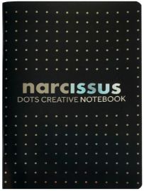 Narcis sešit DOTS A5 60l 80g černý