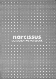 Narcis sešit DOTS A4 60l 80g šedý