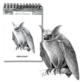 Skicovací notes A6 SP 60l čistý Netopýr