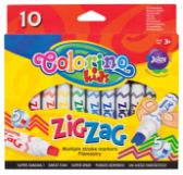 Colorino fixy ZIG ZAG 10 barev
