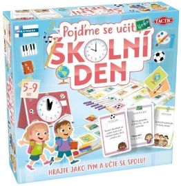 Pojďme se učit: Školní den - Společenské hry Pojďme se učit: Školní den - dětská hra