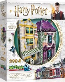 Harry Potter: Puzzle Wrebbit 3D - Obchod Madam Malkinové / 290 dílků