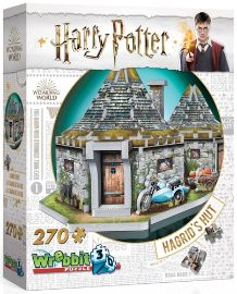 Harry Potter: Puzzle Wrebbit 3D - Hagridova chýše / 270 dílků