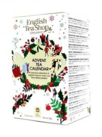English Tea Shop Čaj Adventní kalendář bio bílý 36 g, 24 ks - Adventní kalendář pro dospělé English Tea Shop Čaj Adventní kalendář bio bílý 36 g, 24 ks
