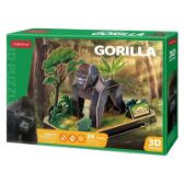 Puzzle 3D Zvířecí kamarádi Gorila 34 dílků