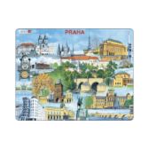 PRAHA PAMÁTKY 66 d. EDU Puzzle - Puzzle Praha pohlednice - puzzle - KH12