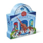 Puzzle: Day at the Museum:Dinosaur/Den v muzeu: Dinosauři (48 dílků)