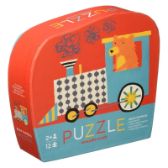 Mini Puzzle: Bear Express/Medvědí expres (12 dílků)