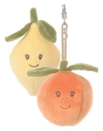 BK LEMON a ORANGE citrón a pomeranč (10 cm) klíčenka Bukowski Design