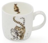 Porcelánový hrnek Wrendale Designs "Feline Good", 0,31 l - Kočky