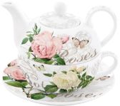 Porcelánová konvička s hrnkem Jardin Botanique