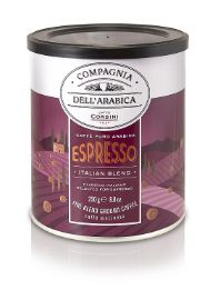 Corsini Espresso Italian Blend Gift Tin Caddy mletá 250g