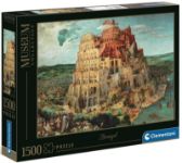Puzzle Bruegel: Babylonská věž 1500 dílků