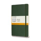 Moleskine: Zápisník měkký linkovaný zelený L