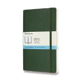 Moleskine: Zápisník měkký tečkovaný zelený L