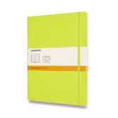 Moleskine: Zápisník měkký linkovaný žlutozelený XL