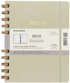 Moleskine Plánovací zápisník zelený XXL, spirála - Plánovací diáře Moleskine Plánovací zápisník zelený XXL, spirála