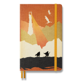 Zápisník Moleskine Lord of the Rings Frodo - tvrdé desky, L, linkovaný