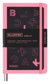 18měsíční diář Moleskine Blackpink 2026-2027 - tvrdé desky, L, týdenní - Týdenní diáře 18měsíční diář Moleskine Blackpink 2026-2027 - tvrdé desky, L, týdenní