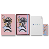 Zápisník Moleskine Alice in Wonderland - tvrdé desky, L, linkovaný, sběratelská edice