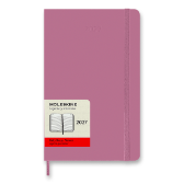 Diář MOLESKINE 2027 CP denní tvrdý růžový L - Denní diáře Diář Moleskine Colored Patterned 2027 - tvrdé desky, L, denní, růžový