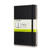 Moleskine Zápisník černý M, čistý, tvrdý