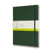 Moleskine Zápisník zelený XL, čistý, tvrdý