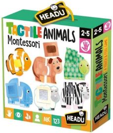 Headu: Montessori Dotykové puzzle - Zvířátka