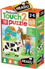 HEADU: Montessori - Hmatové puzzle - Farma