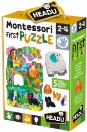 Headu: Montessori Moje první puzzle - Džungle