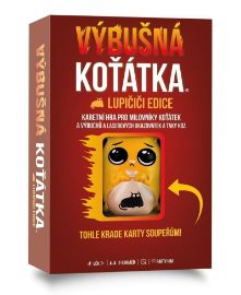Výbušná koťátka: Lupičiči - karetní hra