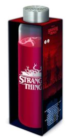 Láhev skleněná - Stranger Things 580 ml - Pro fanoušky Láhev skleněná - Stranger Things 580 ml